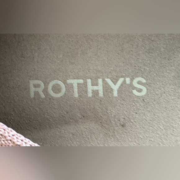 Rothy’s W Sz 7 The Casual Slip On Hemp Clogs Mules Clay Casual Comfort Washable - Picture 11 of 12